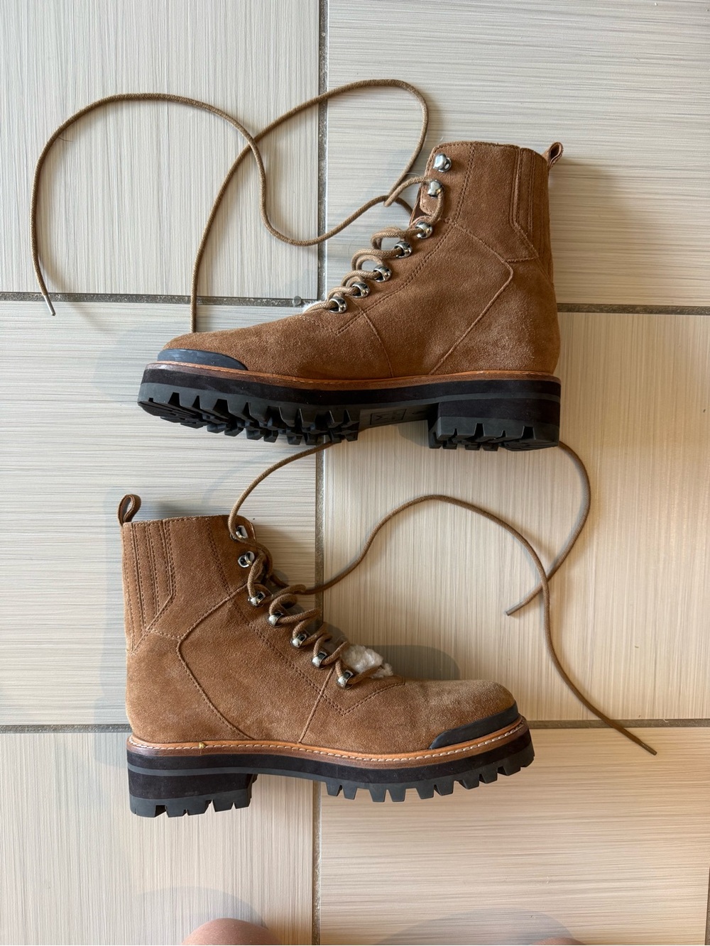 Marc Fisher Lace Up Boots